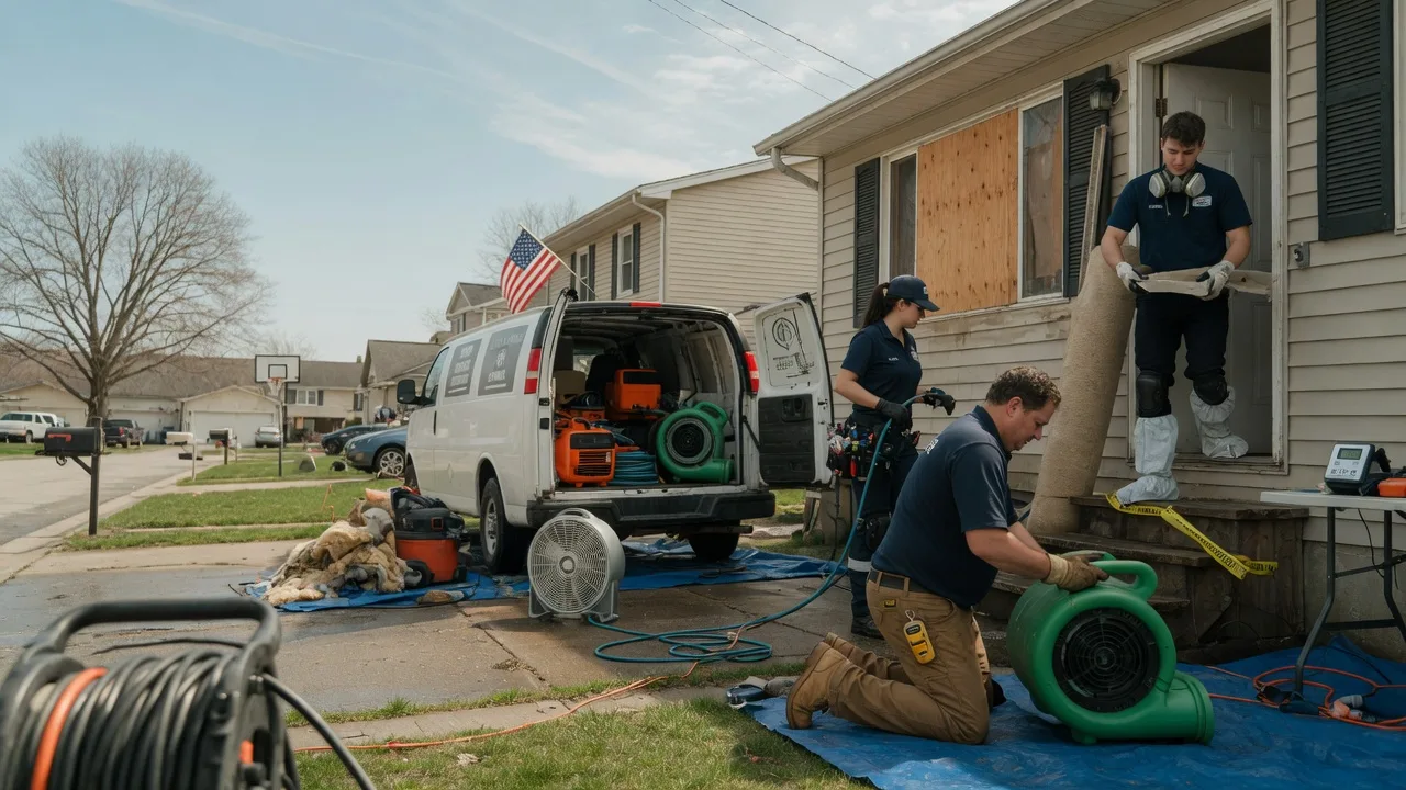 Water Damage Restoration in Myrtle, MS near me